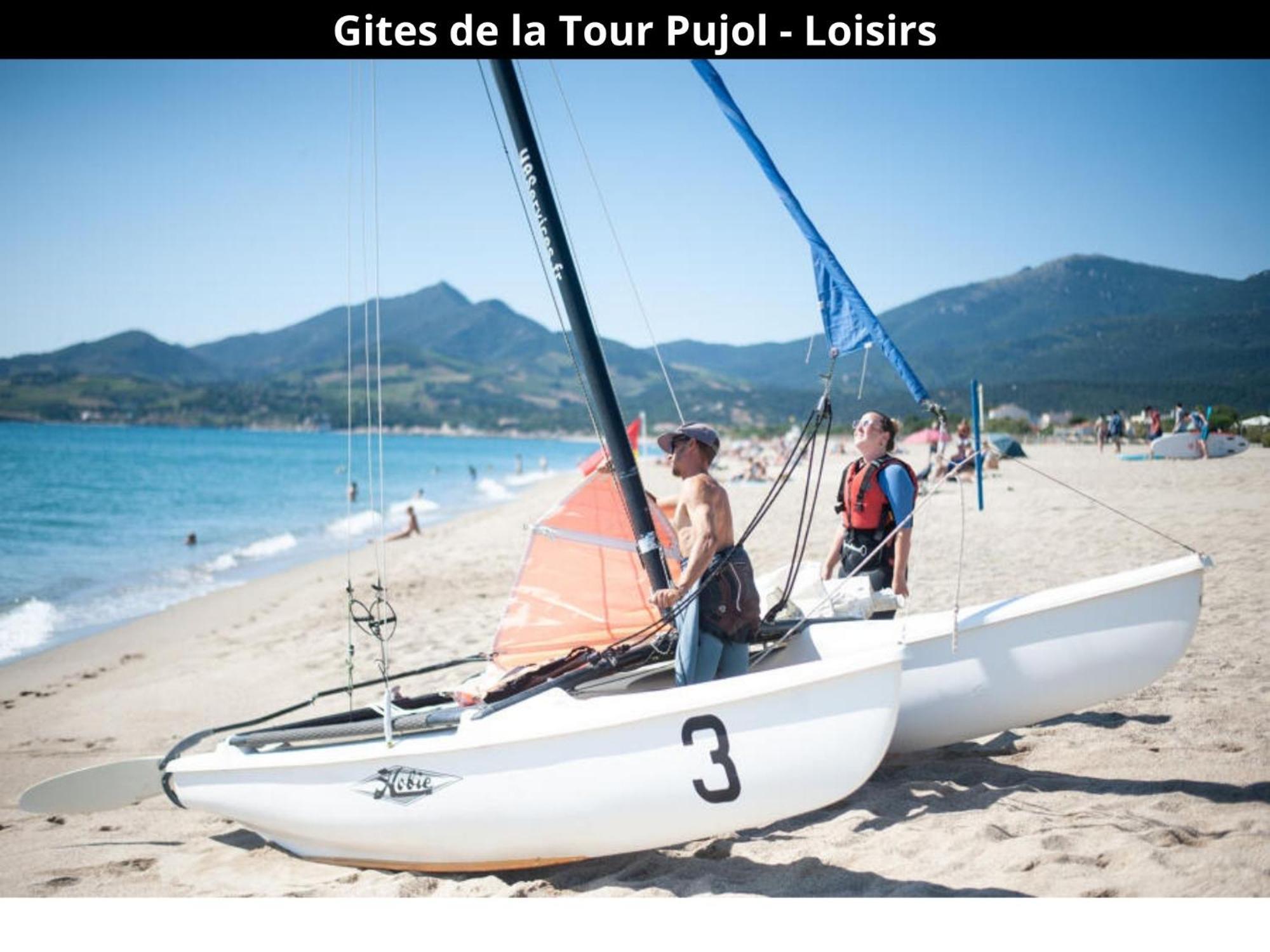 Les Gites De La Tour Pujol Argeles-sur-Mer Exterior photo